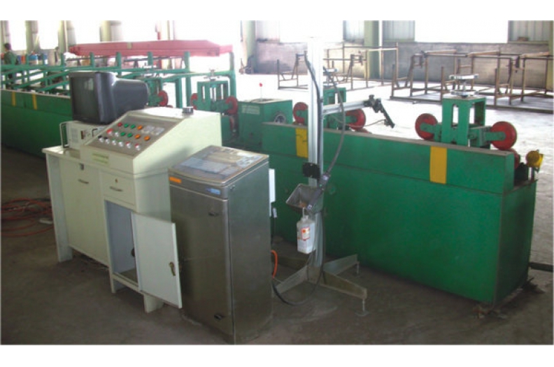 Eddy current testing machine